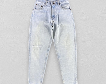 Vintage Levis 560 Jeans Light Wash Jeans Levi's Faded Blue Jeans Denim Levi’s High Waist Mom Jeans Size 30x30