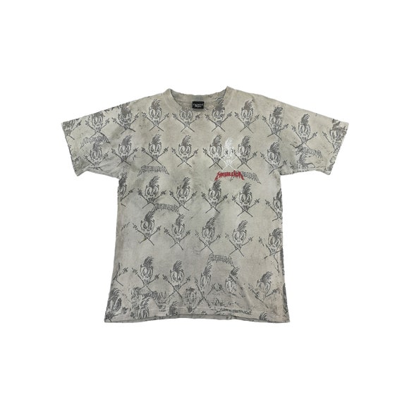 ヴィンテージ90年代メタリカTシャツ／オーバープリントTシャツ