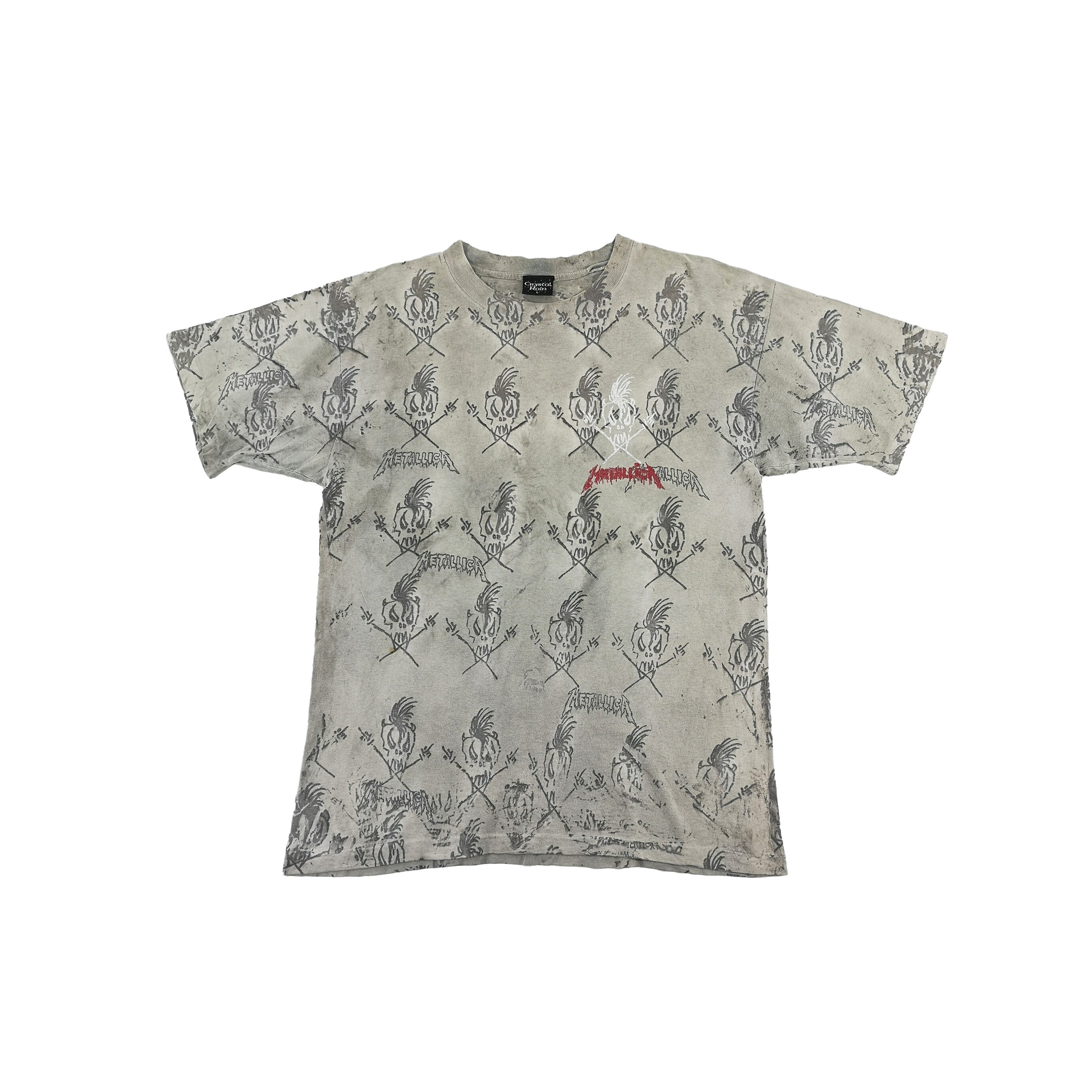 TAIDADA Vintage Tee(White) - ZUTOMAYO MART