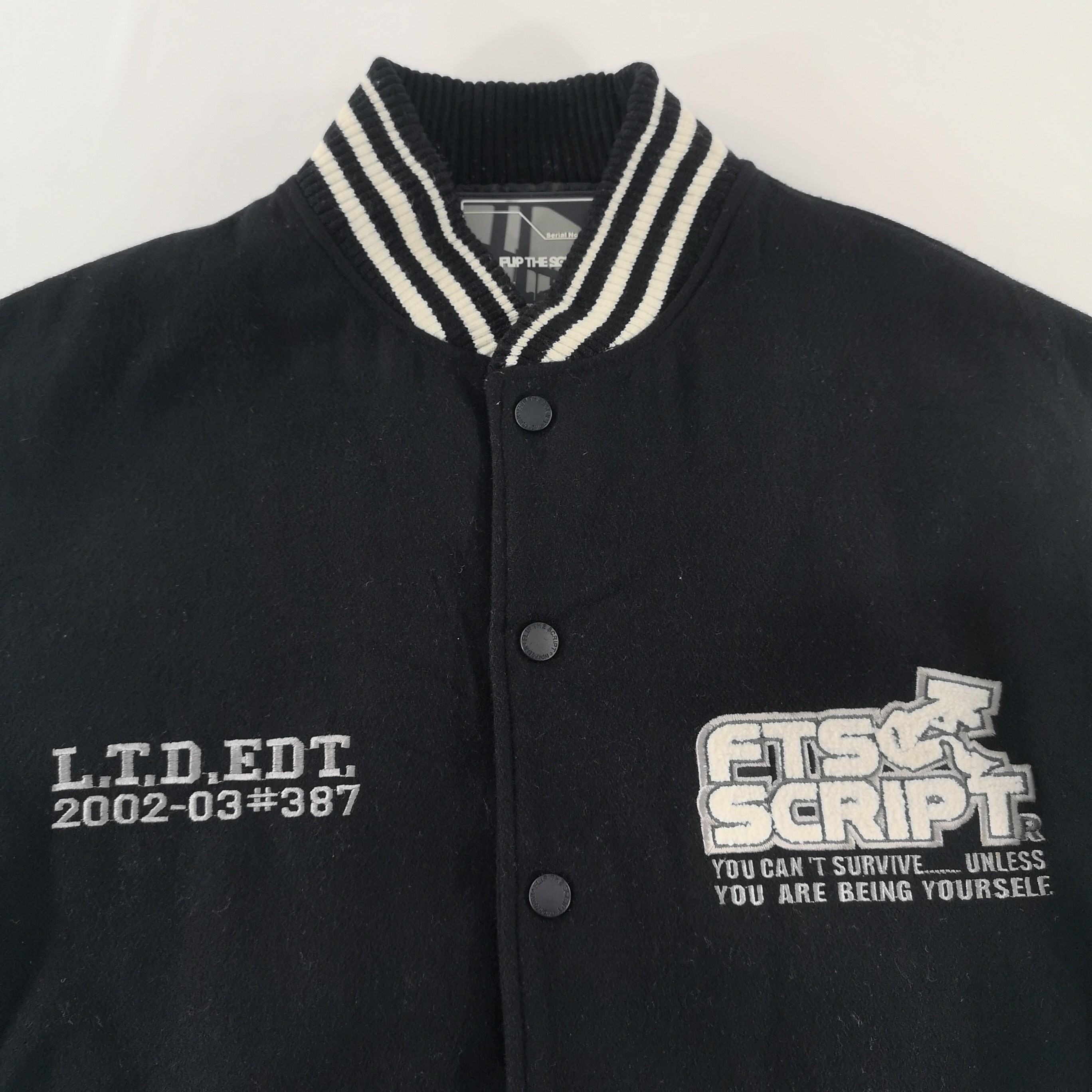 Japanese Brand Flip The Script Varsity Jacket Letterman Jacket Etsy 日本