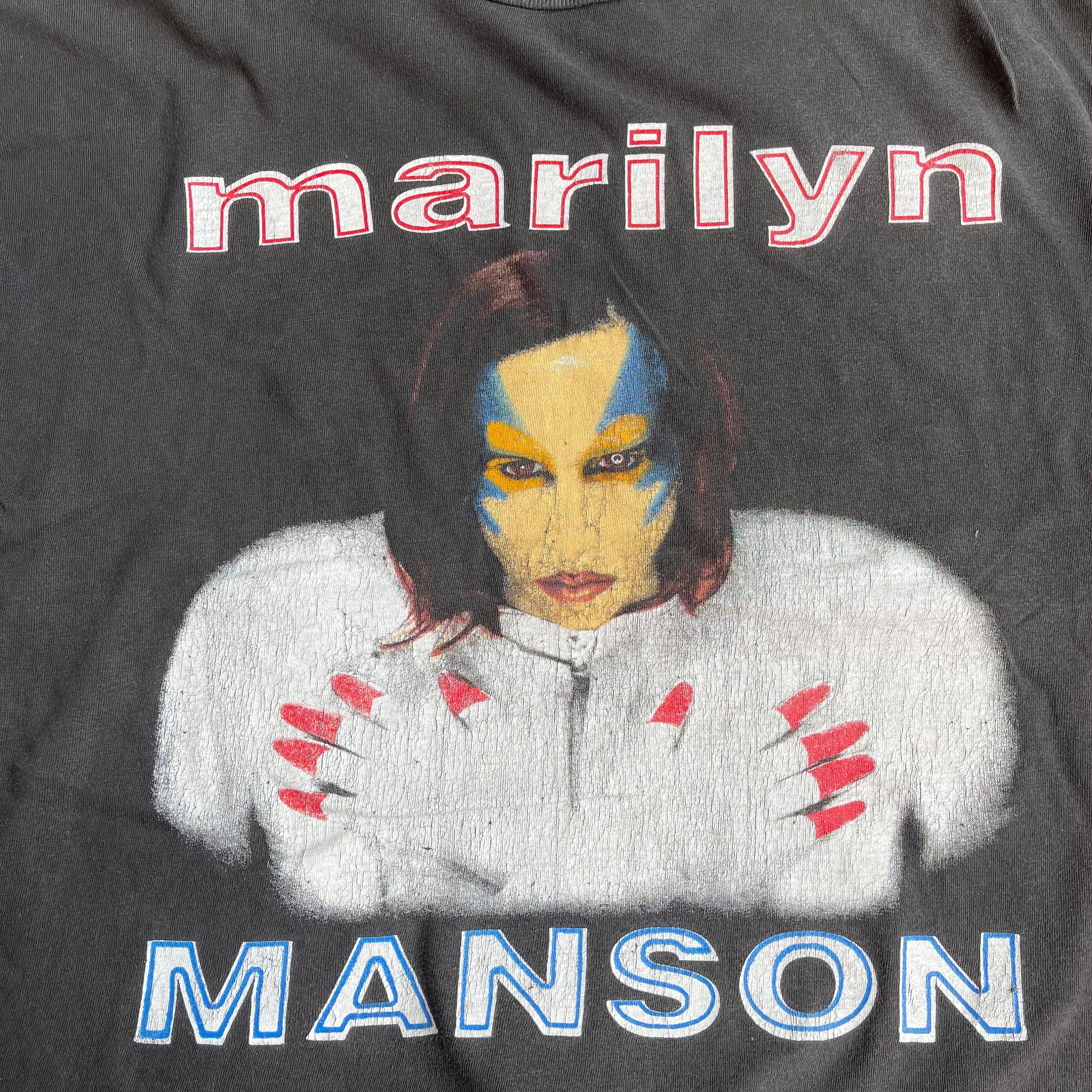 Vintage 90s Marilyn Manson T-shirt Marilyn Manson Mechanical