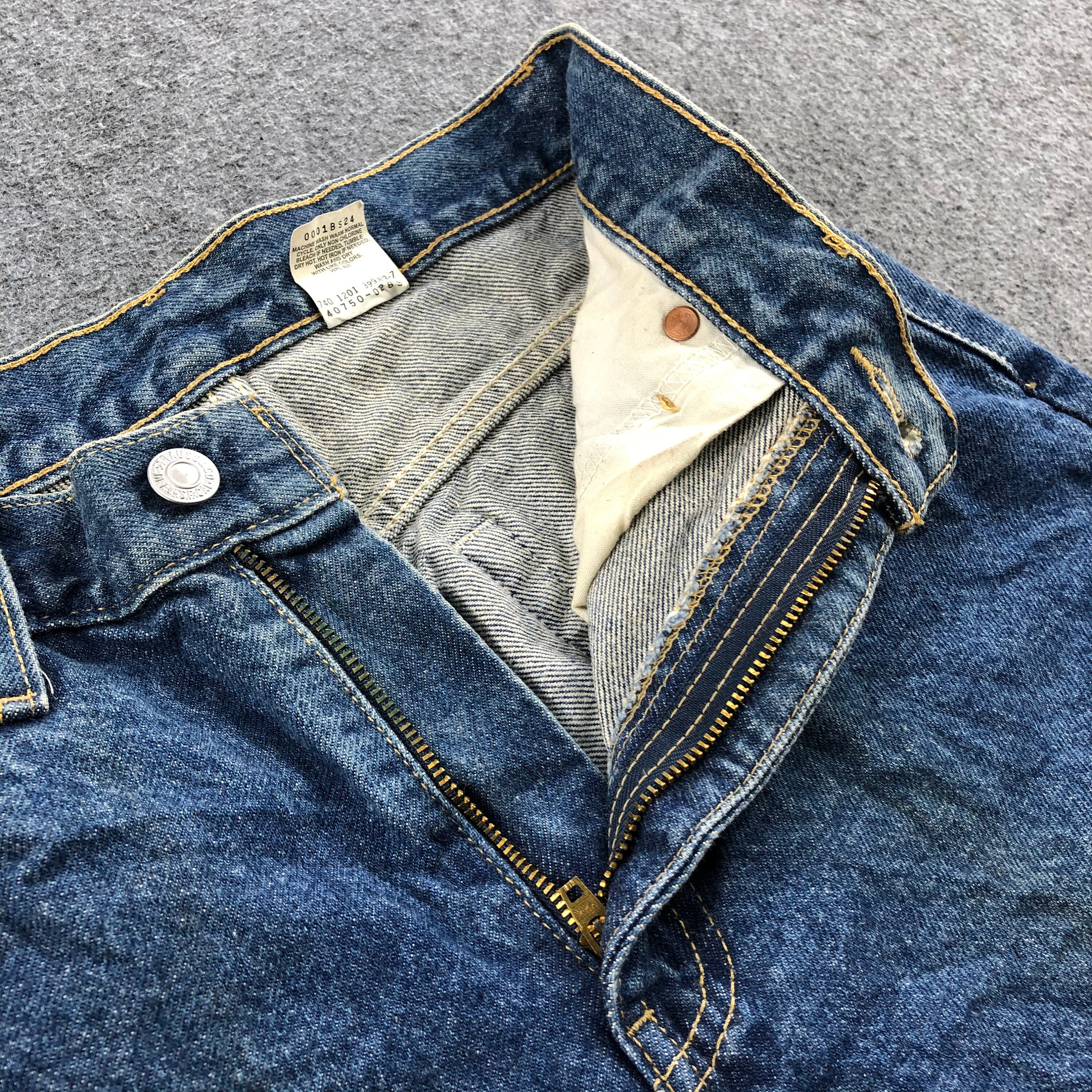 Size 27x28 Vintage Levis 550 Jeans Levi Release Hem Levi's