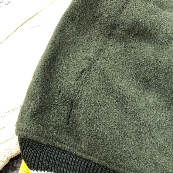 Vintage First Down Varsity Jacket Letterman Jacket Wo… Gem