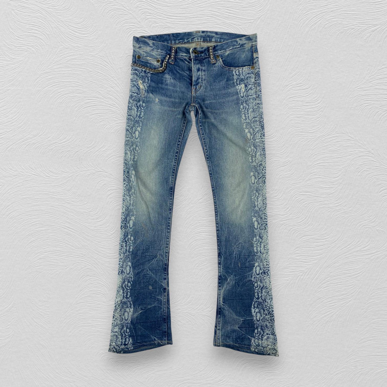 Hysteric Glamour Studded Jeans - Etsy Canada