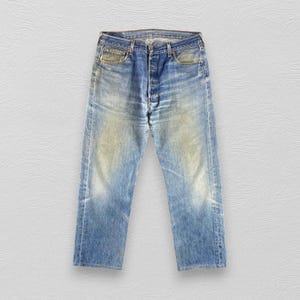 Vintage 90er Jahre Levis 501 Jeans Levis Stone Wash Jeans Levi’s Distressed Denim Levis 501 High Waist Jeans Größe 36x29