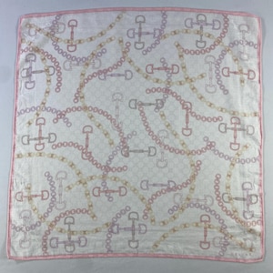 Vintage Celine Handkerchief, Celine Bandana, Celine Neckerchief, Celine Head Scarf, Celine Pocket Square