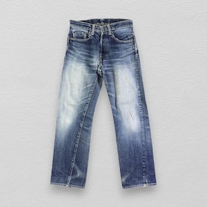 Vintage Eternal Jeans Japanese Brand Redline Denim Blue Wash Jeans Distressed Eternal Selvedge Denim