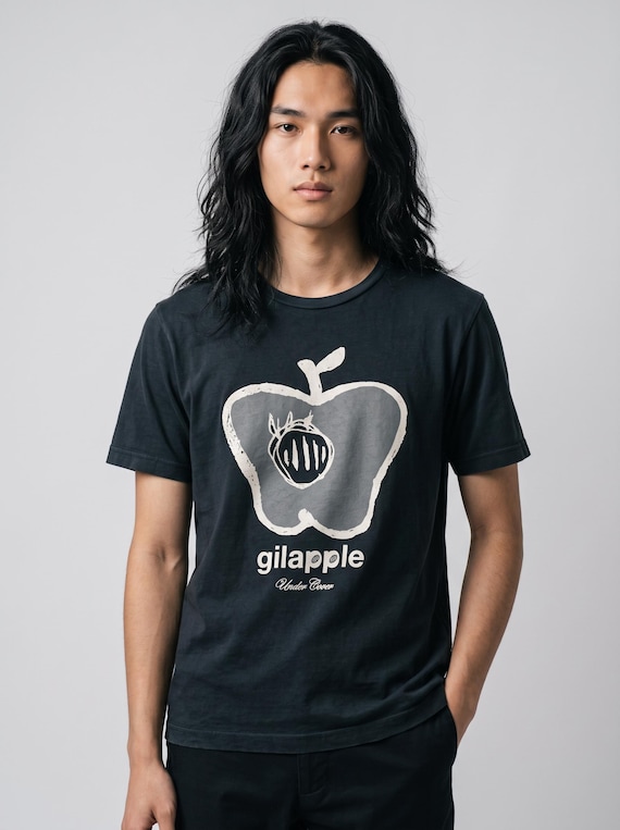 Undercover, Vintage Undercover Gilapple T Shirt Dark Navy Blue Jun Takahashi Tokyo Archive Designer Retro Graphic Mens Tee Size M
