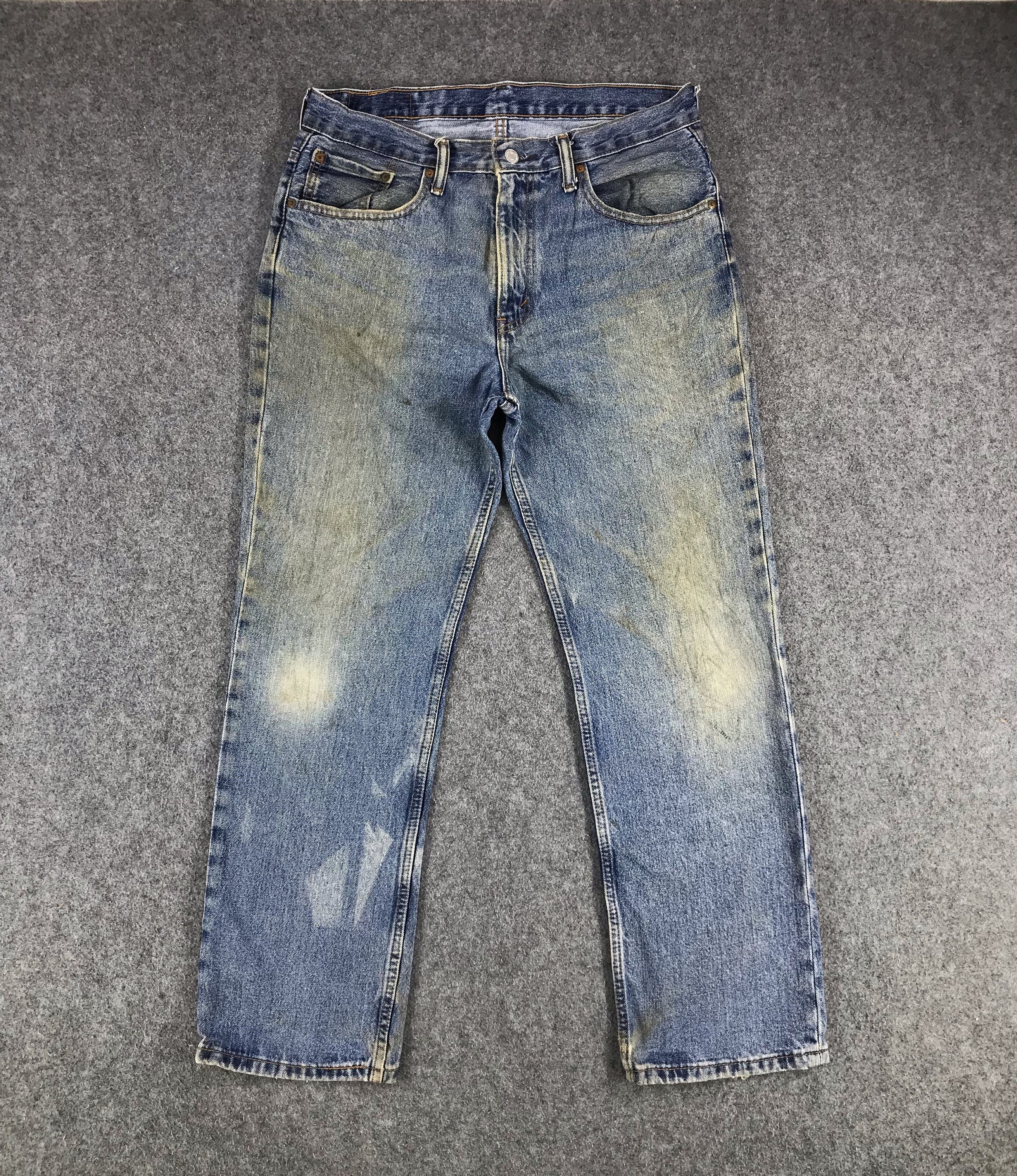 Size 34x29 Vintage Levis 516 Jeans Levis Dirty Faded Blue - Etsy