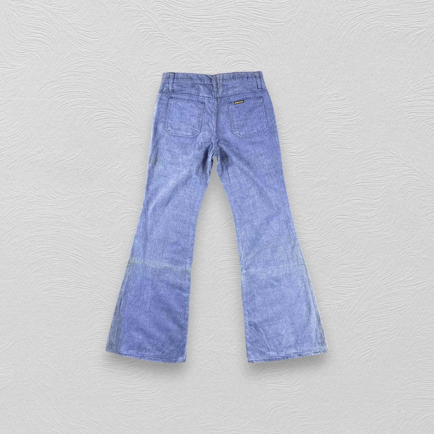 Vintage Bobson Jeans Bobson Flare Denim Blue Wash Bootcut Denim