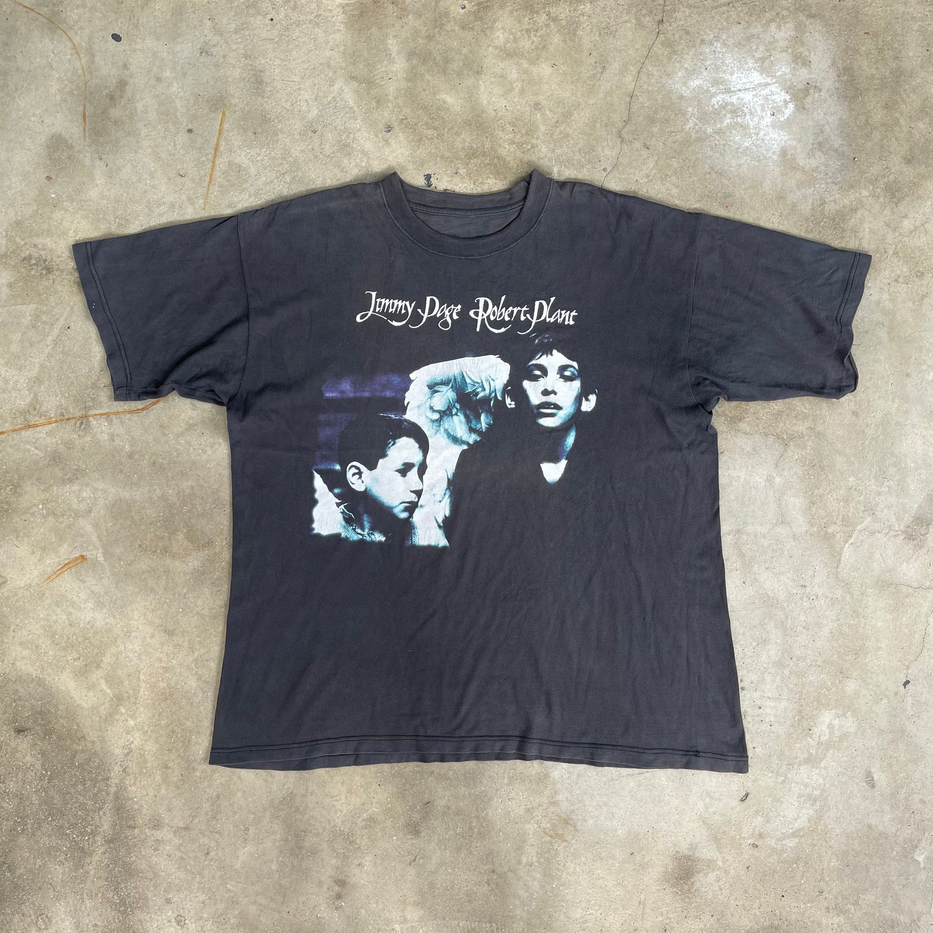 正規激安 Jimmy 90s Vintage Page to Walking T-shirt Plant Robert トップス