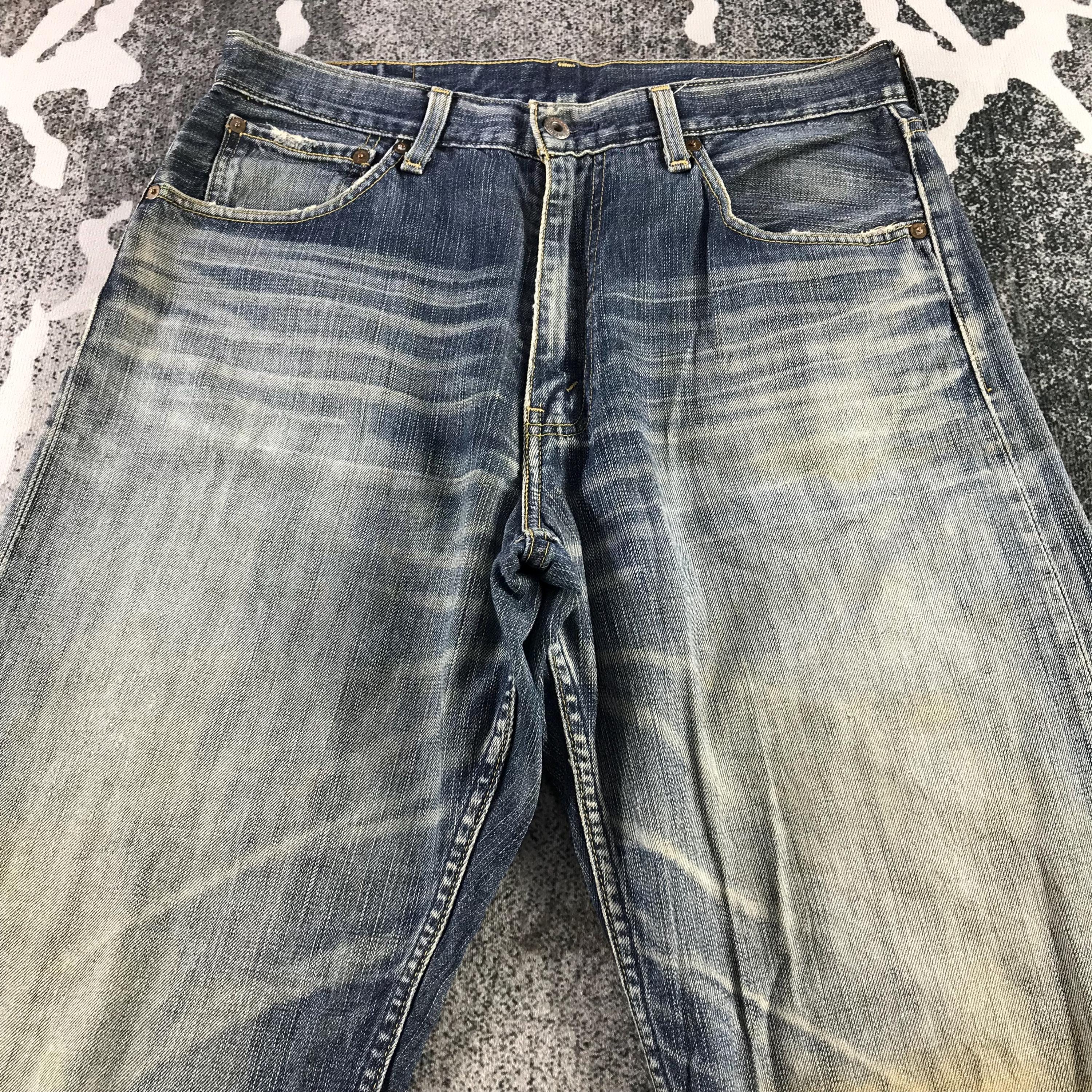 Vintage Levis 504 Jeans Faded Blue Jeans Levi Stone Wash High