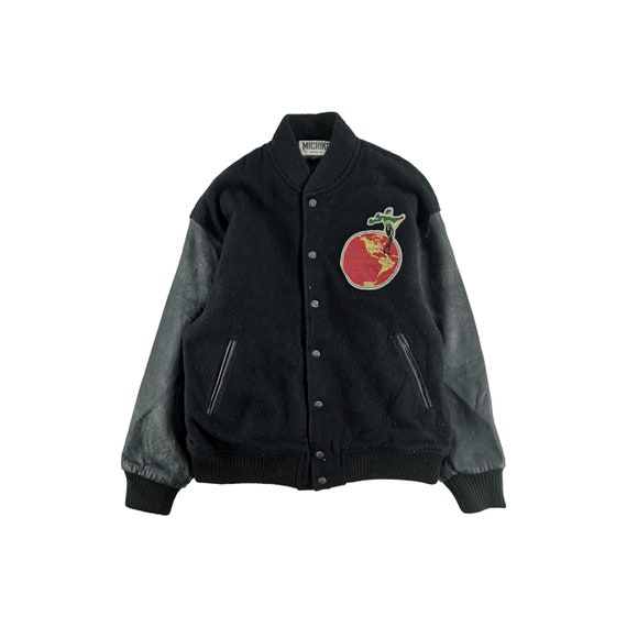 Michiko Koshino London Varsity Jacket Wool Size M