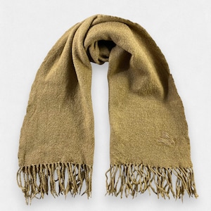 Vintage Burberry-sjaal Burberry-uitlaat Burberry-wollen uitlaat Vintage Burberry-wintersjaal Vintage wintersjaal Burberry-sjaal