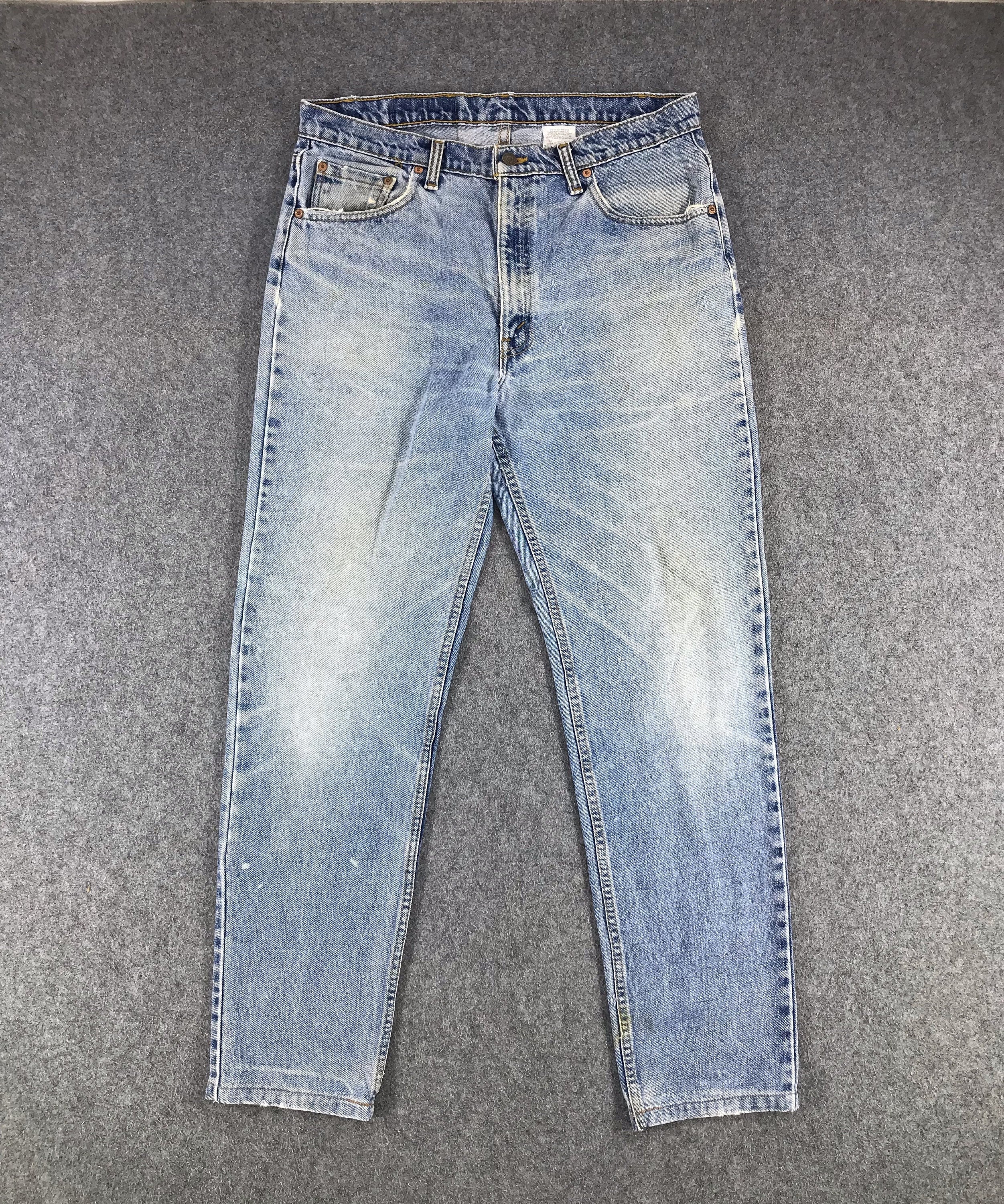 Vintage 90s Levis 512 Jeans Faded Blue Levis Slim Fit Denim - Etsy
