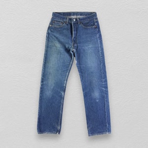 Größe 30x29 Vintage 80er Jahre Levi&#39;s 501 Faded Blue Jeans Helle Wasch Levi&#39;s Straight Cut Jeans Levi&#39;s 501 Button Fly Denim Levi&#39;s USA Jeans