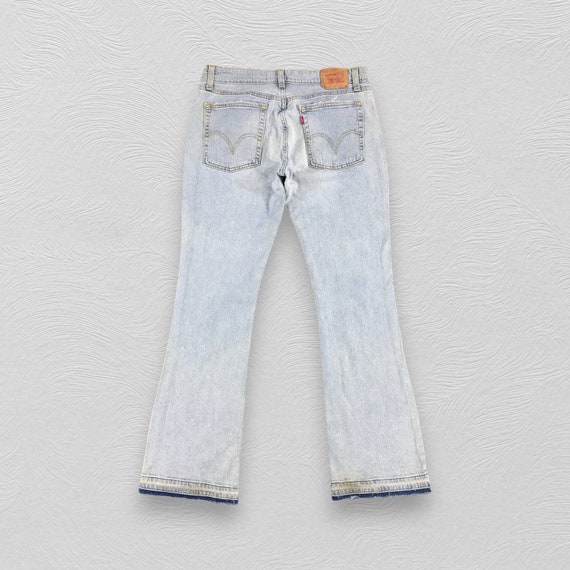 Size 34x32 Vintage Levis 518 Jeans Faded Blue Levi's 518 Light