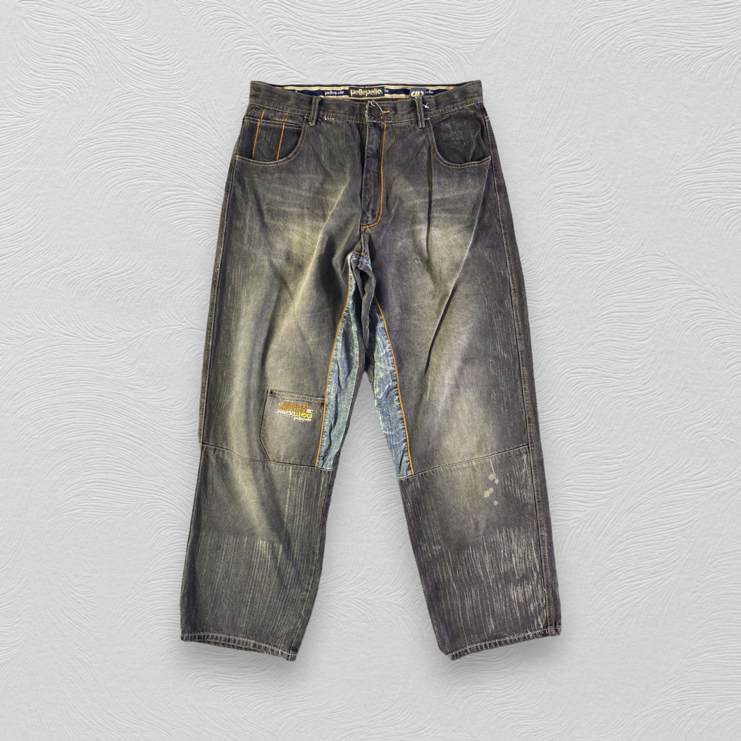 Vintage Pelle Pelle Jeans Pelle Pelle Baggy Jeans Streetwear Vintage Pelle Pelle Jeans Pelle Pelle Baggy Jeans Streetwear