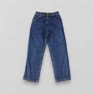 Size 31x32 Vintage Polo Jeans Ralph Lauren Jeans Polo Ralph Lauren Medium Wash Baggy Jeans High Waist Denim Carpenter Jeans W31