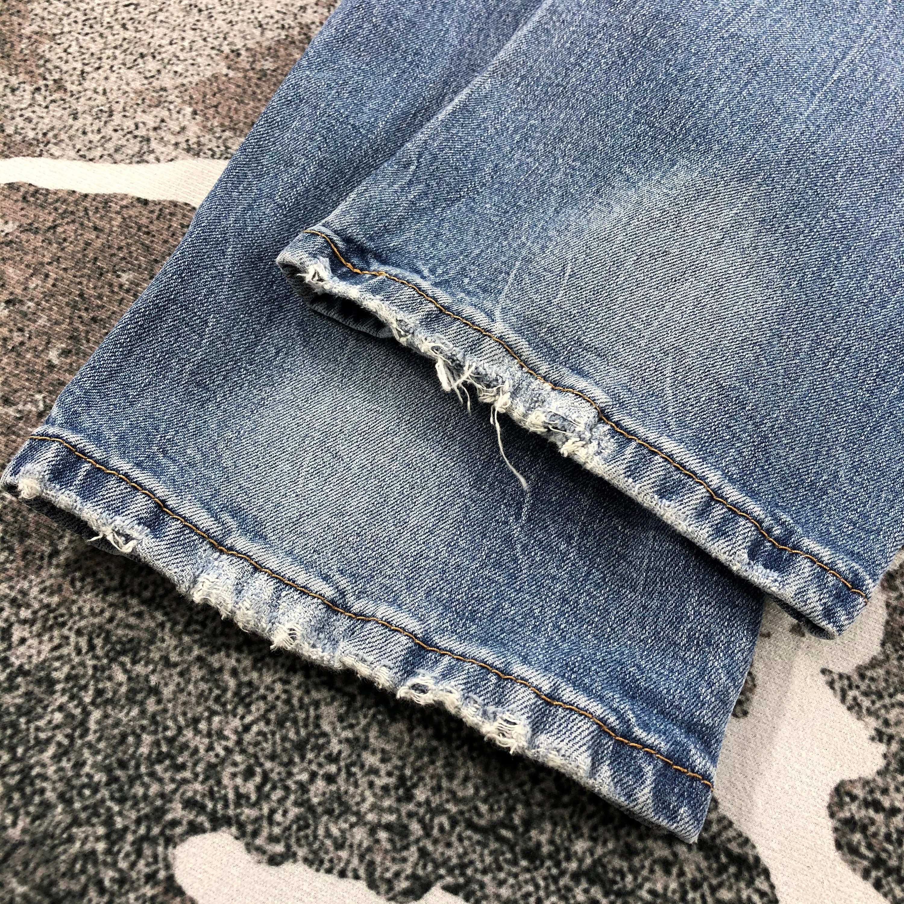 Size 36x33 Vintage Levis 541 Jeans Levi's Faded Blue Stone Size 36x33 Vintage Levis 541 Jeans Levi's Faded Blue Stone