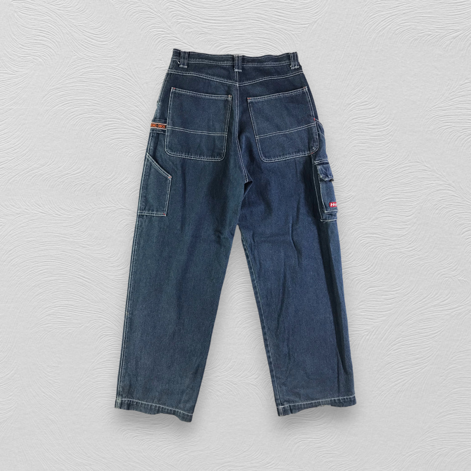 Vintage Hobo Baggy Jeans Cargo Jeans Streetwear Jeans Wide