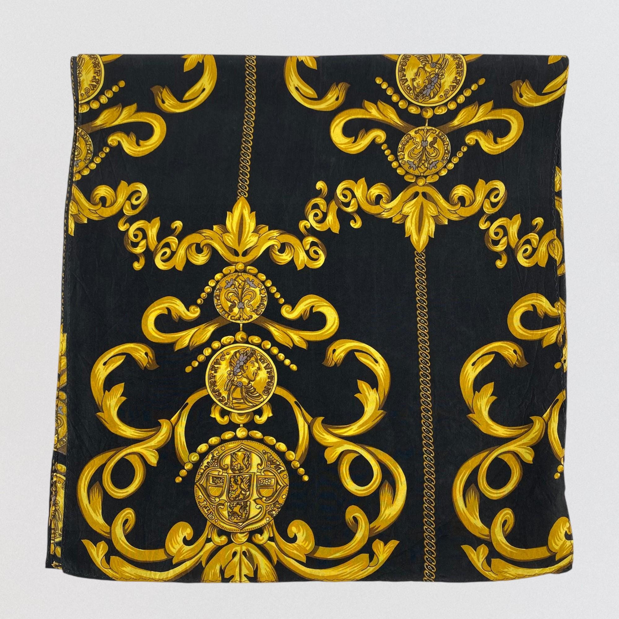 Vintage versace scarf - Etsy 日本