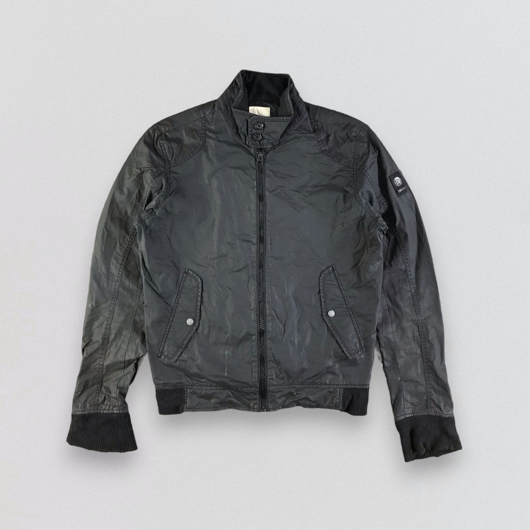 DIESEL military bomber flight jacket 平成 Vintage Diesel Bomber Jacket Flight Jacket Army Jacket Faded