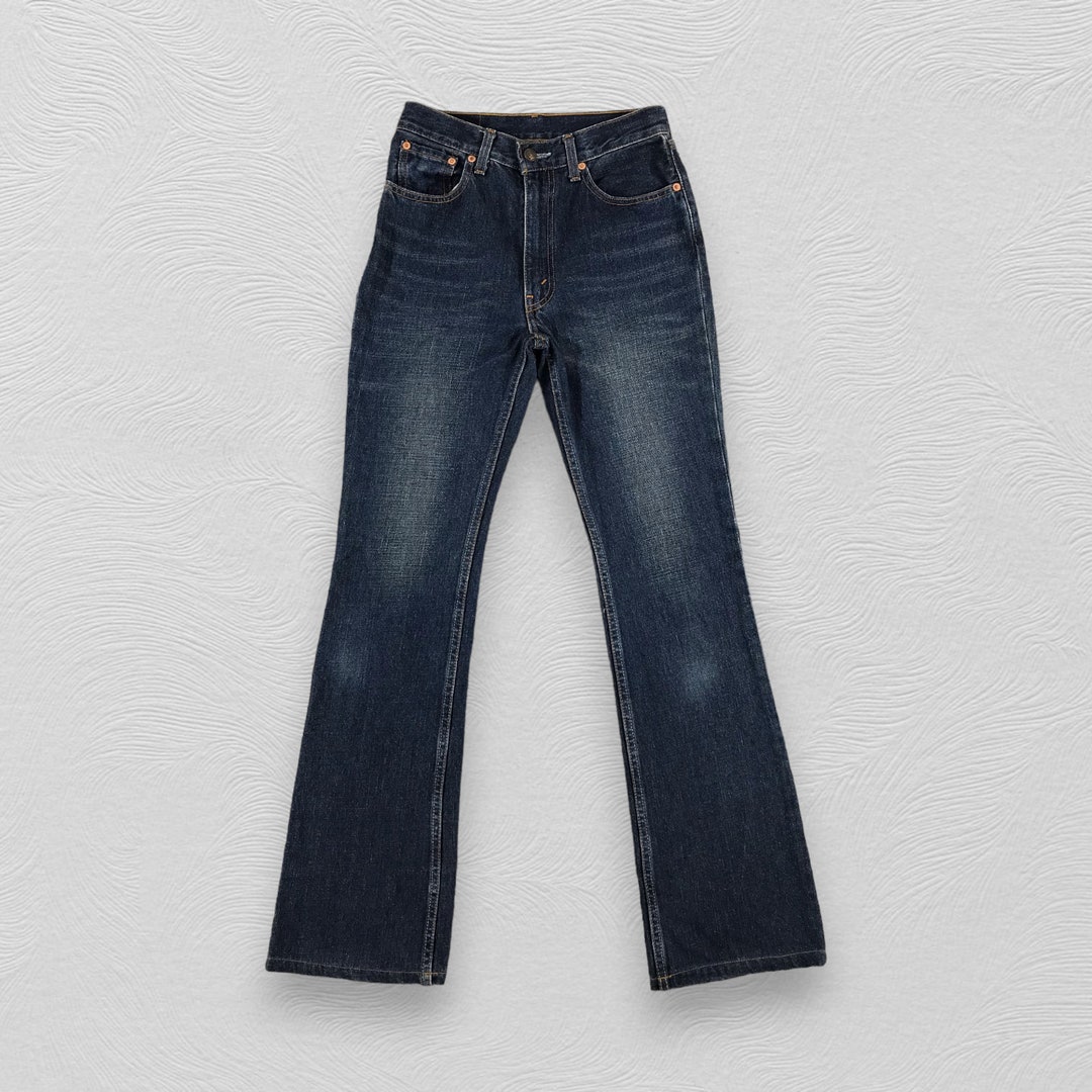Size 28x32 Vintage Levis 517 Jeans Blue Wash Levi Flare