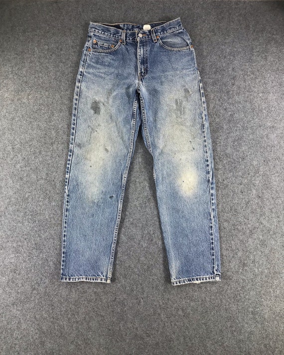 W29 Vintage Levis 550 Jeans Dirty Medium Wash Regular Fit | Etsy Italia