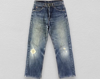 levis リーバイス 白タブBIG E ヴィンテージ デニム ジーンズ フレア for Kid's ~70's LEVI'S リーバイス ライトオンスキッズデニム