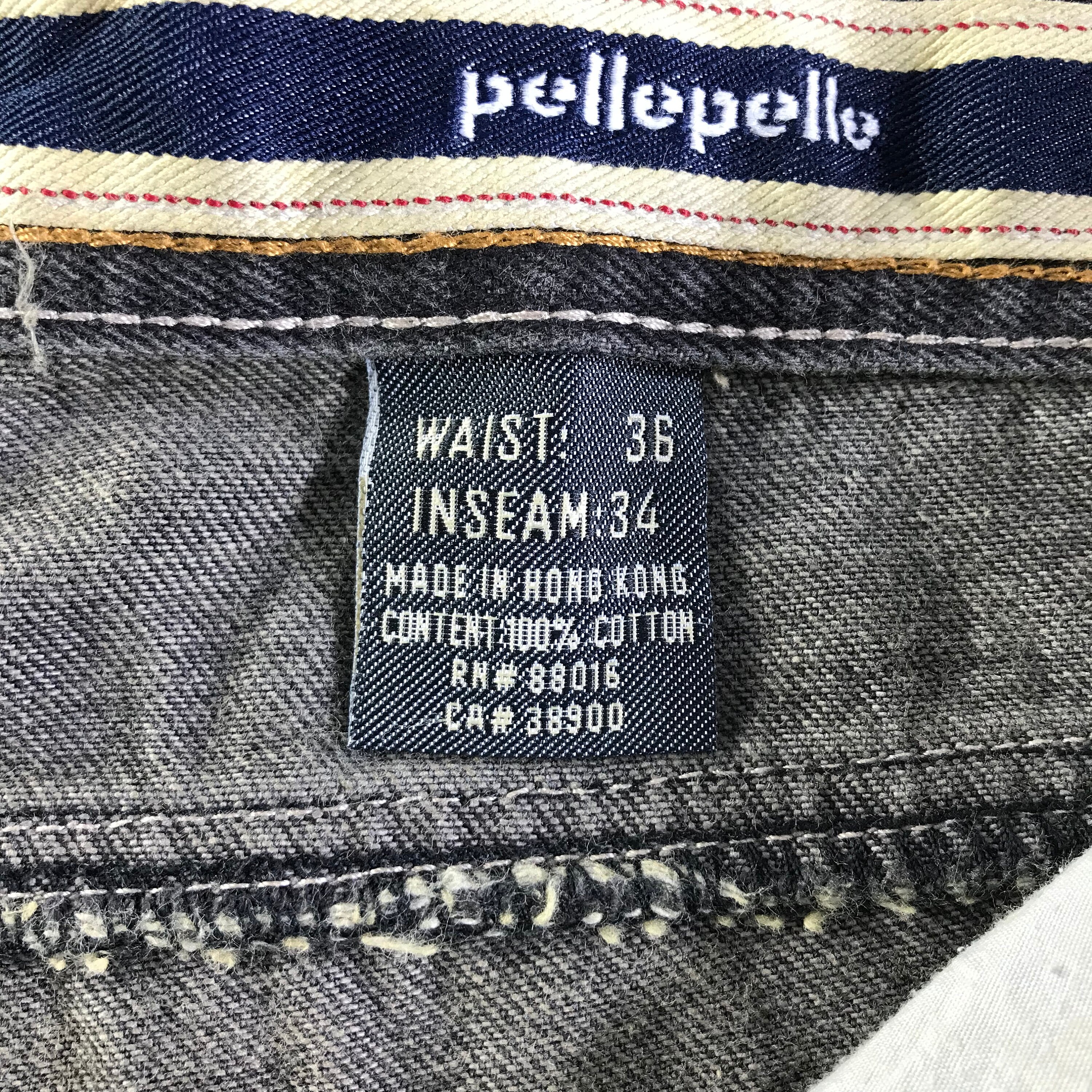 パンツ archive pellepelle Grunge Baggy Denim 38 Vintage Pelle Pelle Jeans Pelle Pelle Baggy Jeans Streetwear