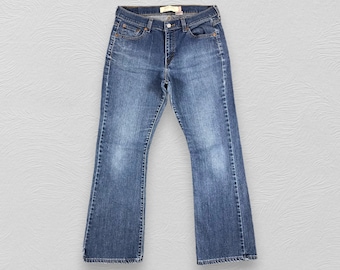 Size 32x28 Vintage Levis 515 Flare Jeans Levi’s 515 Faded Blue Levi Red Tab Denim W32