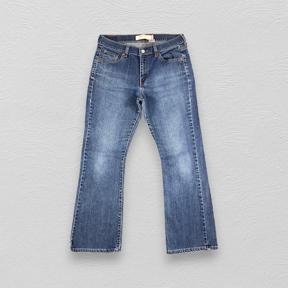 Size 32x28 Vintage Levis 515 Flare Jeans Levis Faded Blue Levi Red Tab Denim W32 Etsy Canada