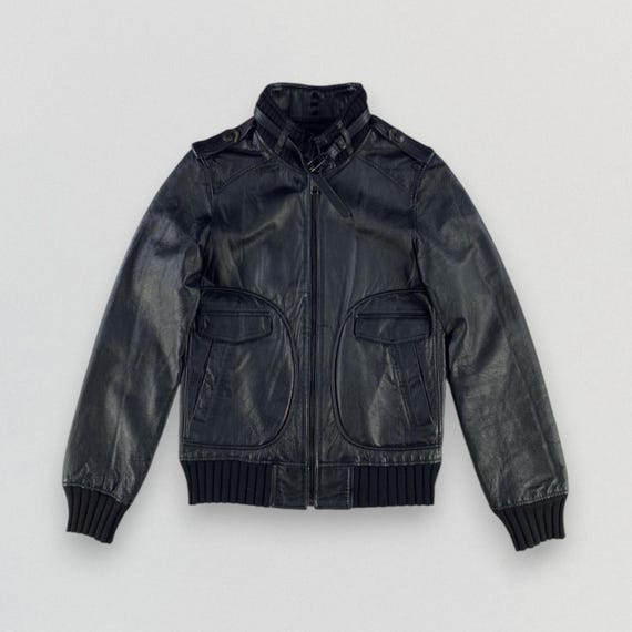 Vintage Hysteric Glamour Leather Jacket Hysteric Glamour Black