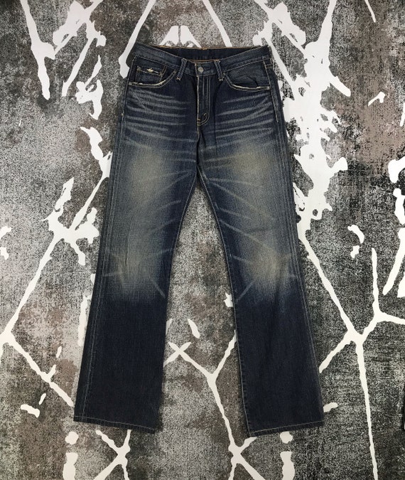 Size 30x31 Vintage Levis 517 Jeans Rusty Dark Wash Levi Flare - Etsy