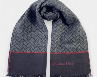 小物 Christian Dior Vintage Wool Scarf Christian Dior Vintage Wool Scarf