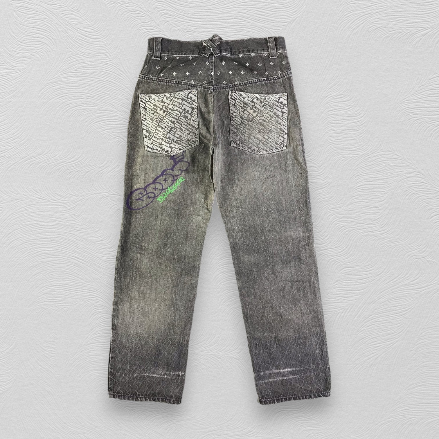 Vintage Japanese Brand Thriller Street Jeans Hip Hop