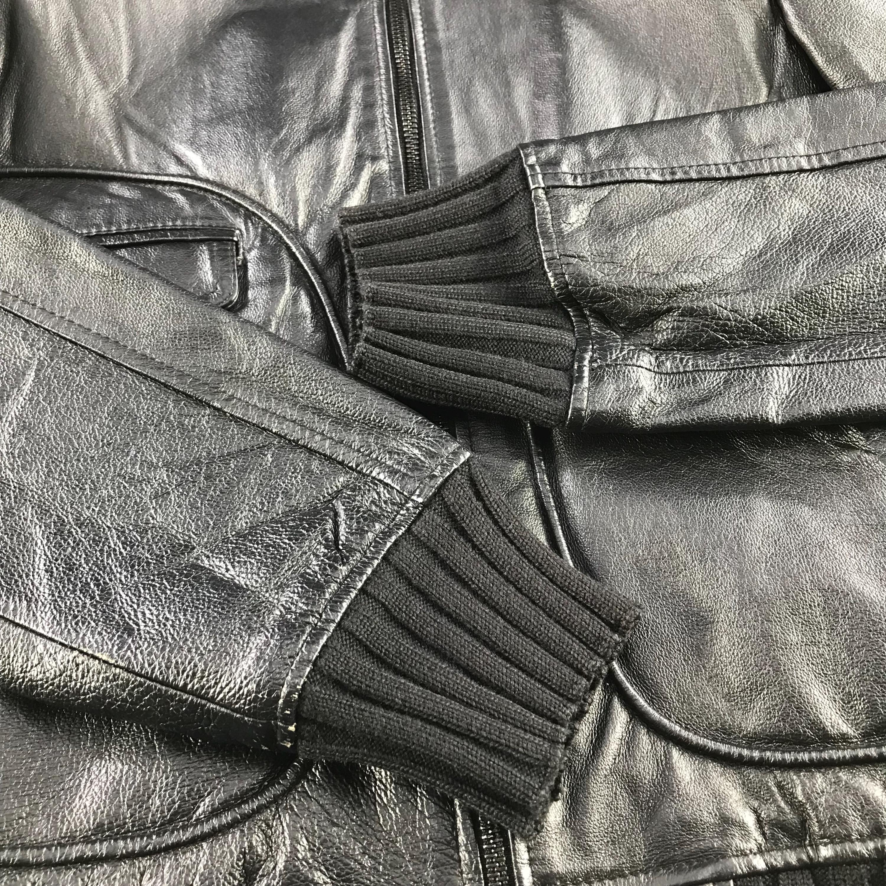 ヴィンテージ HYSTERIC GLAMOUR レザーボンバージャケット