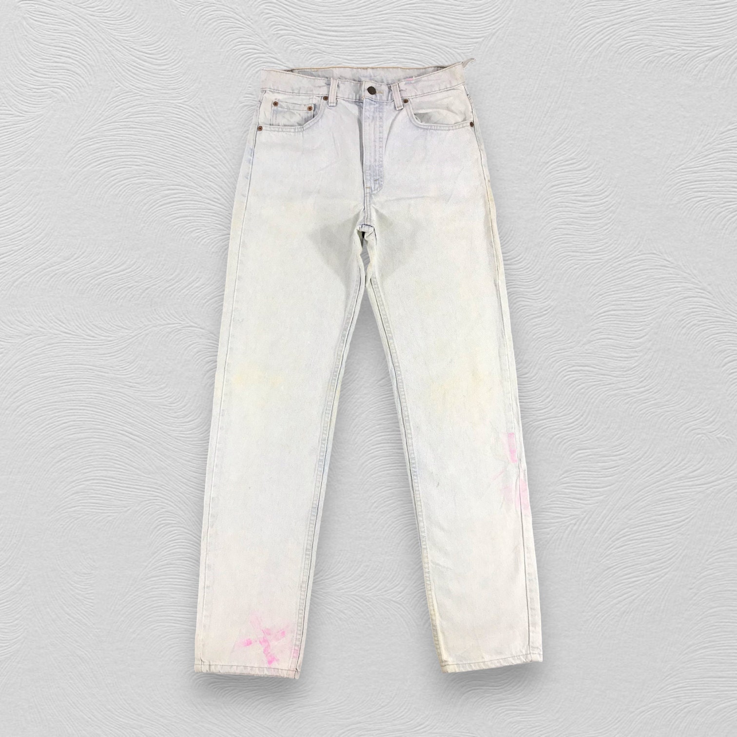 Size 31x34 Vintage Levi's 505 Regular Fit Light Washed Jeans Levis