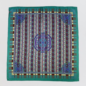Vintage Givenchy Silk Scarf Givenchy Neck Scarf Givenchy Silk Muffler Givenchy Big Logo Givenchy Neck Warmer Givenchy Silk Shawl