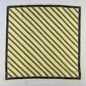Vintage Celine Handkerchief, Celine Bandana, Celine Neckerchief, Celine Head Scarf, Celine Pocket Square