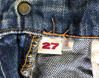 Vintage Blue Blue Japan Jeans Japanese Brand Flare Denim
