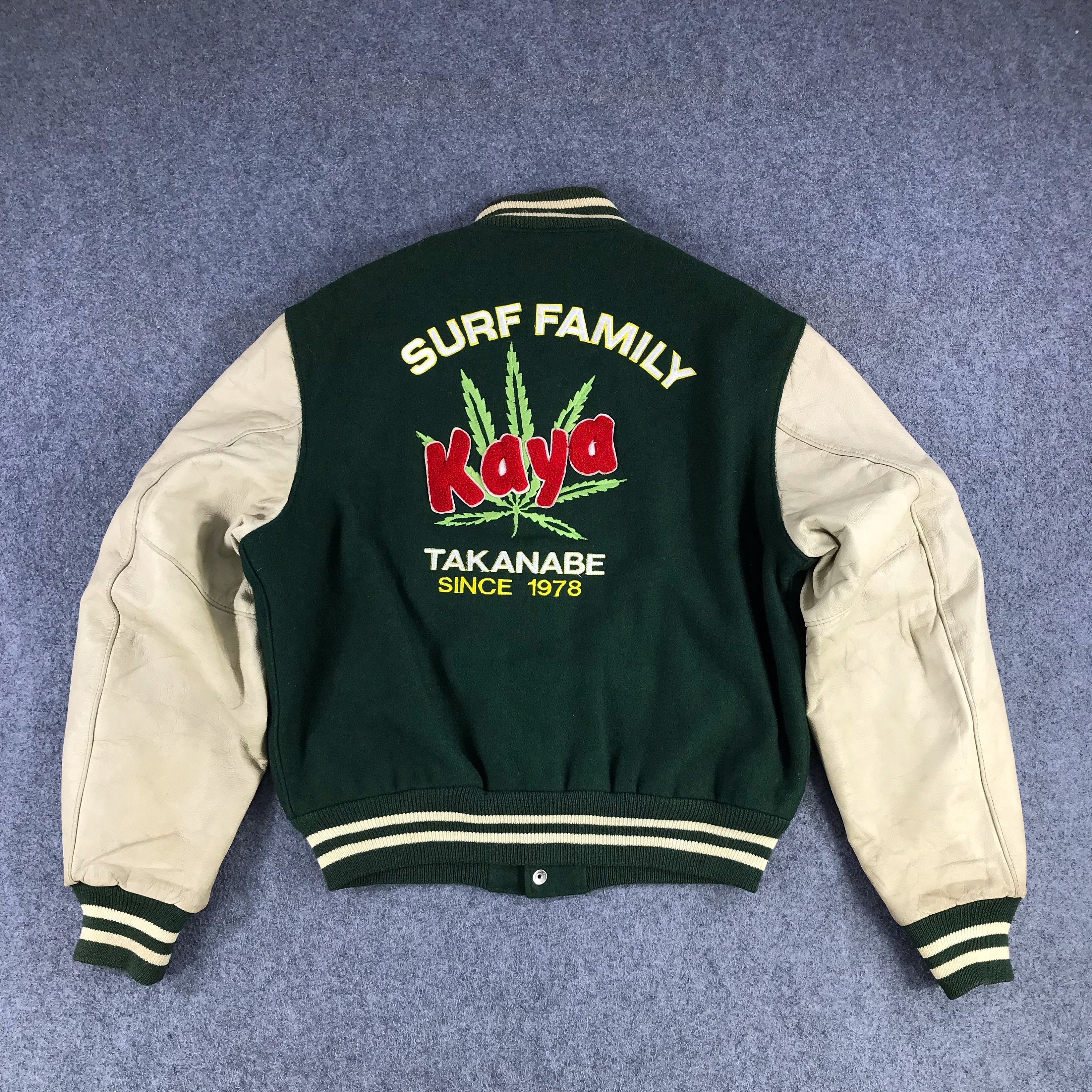 Vintage Golden Bear Varsity Jacket Green Jacket Vintage - Etsy Canada