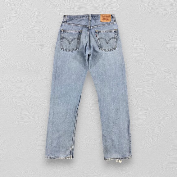 Size 31x31 Vintage Levi's 505 Regular Fit Light Washed Jeans