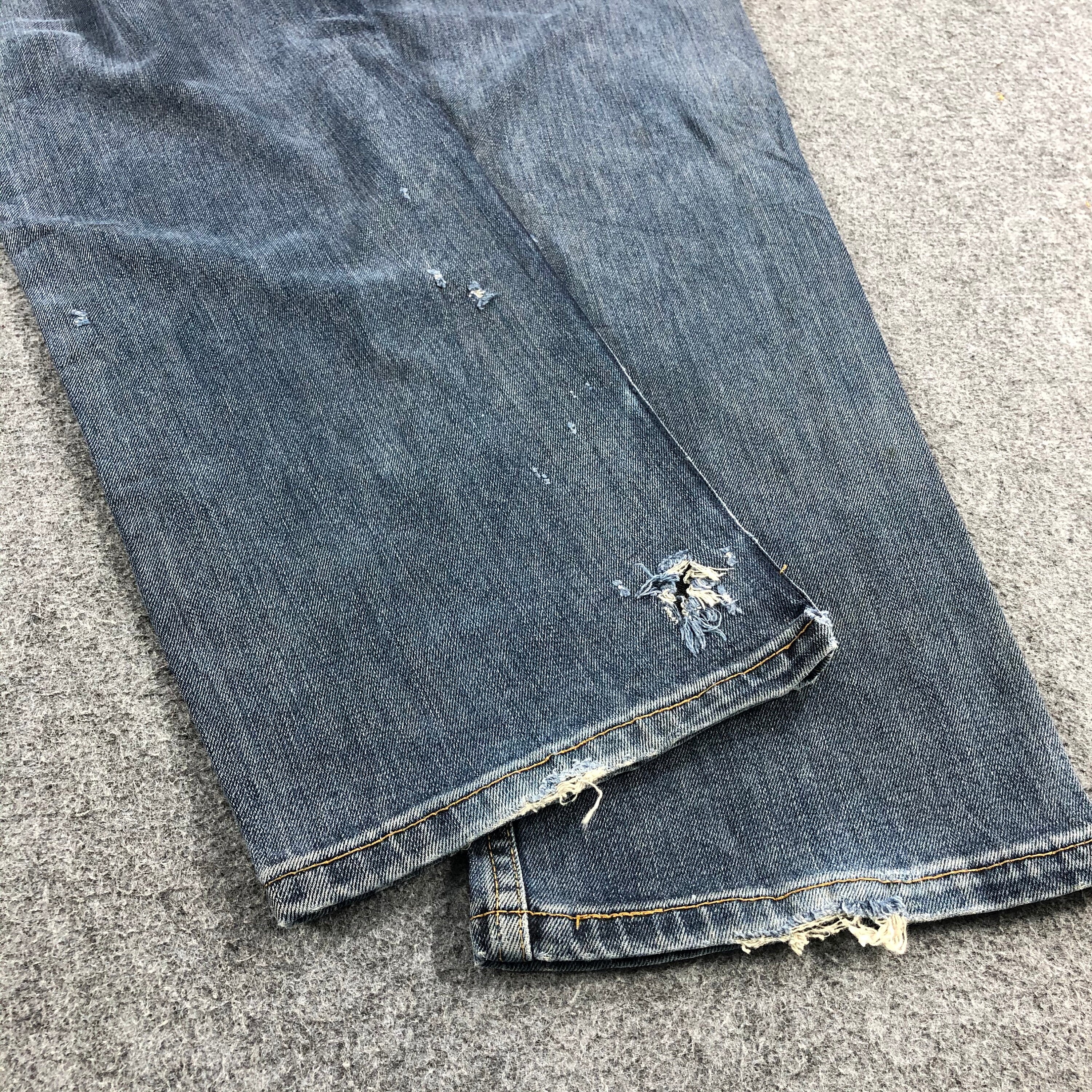 Vintage Levi's 504 Jeans Levis 504 Faded Blue Wash Jeans