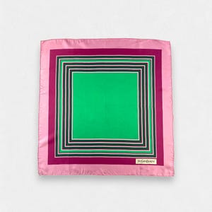 Pink Ysl Scarf - Etsy display picture 1