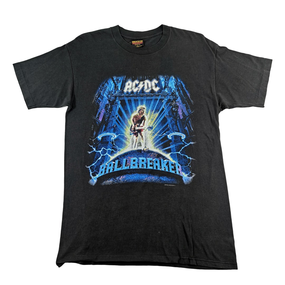Vintage AC/DC Ball Breaker Tour 1996 T-shirt Vintage Band Tee Size ...