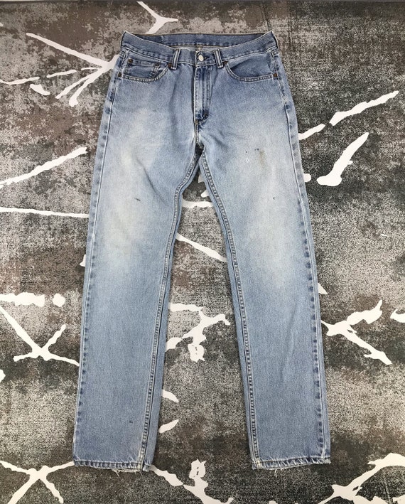 Size 33x35 Vintage Levis 505 Jeans 
