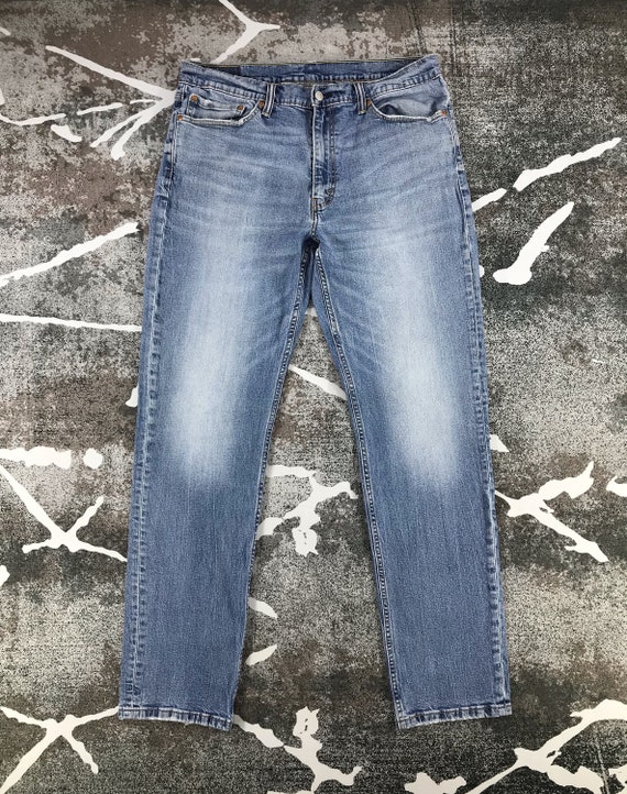 Size 36x33 Vintage Levis 541 Jeans Levi's Faded Blue Stone - Etsy