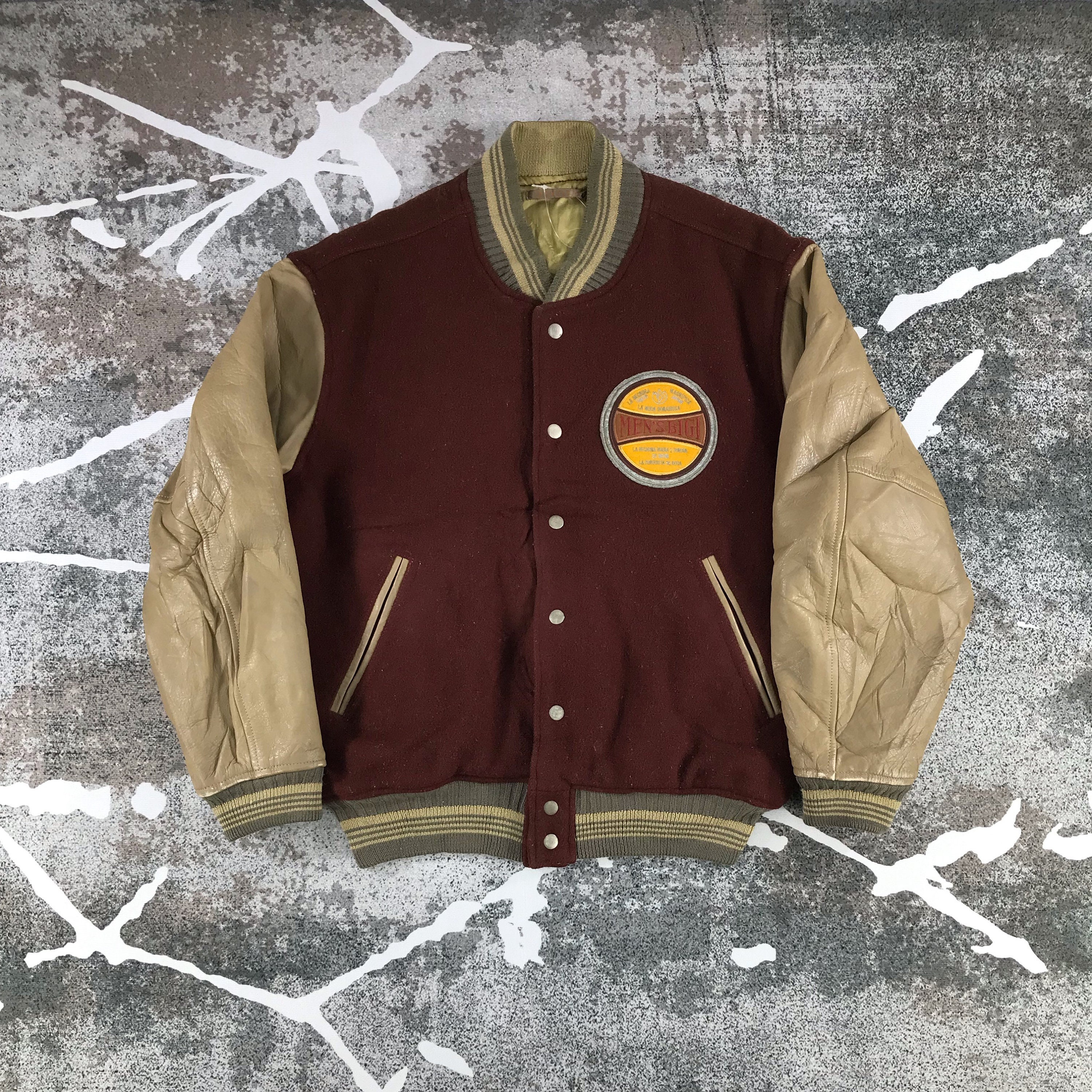 Mens Mini Blouson Varsity Jacket